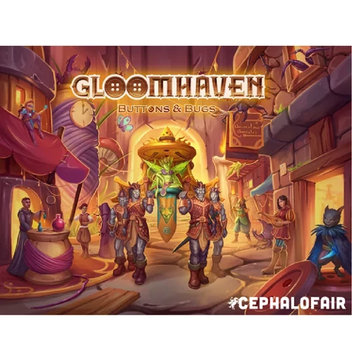 Gloomhaven: Buttons & Bugs (angol) társasjáték