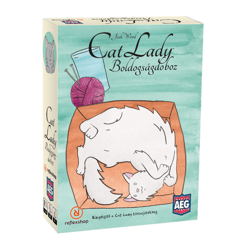 cat lady boldogságdoboz