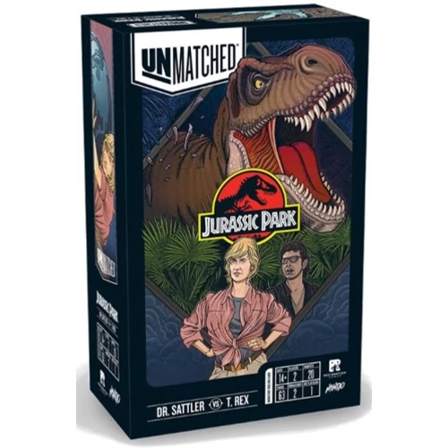 Unmatched: Jurassic Park – Dr. Sattler vs. T. Rex (angol) társasjáték