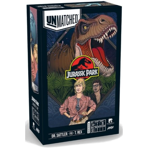 Unmatched: Jurassic Park – Dr. Sattler vs. T. Rex (angol) társasjáték