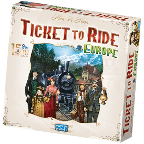 Ticket to Ride Európa 15. jubileumi kiadás