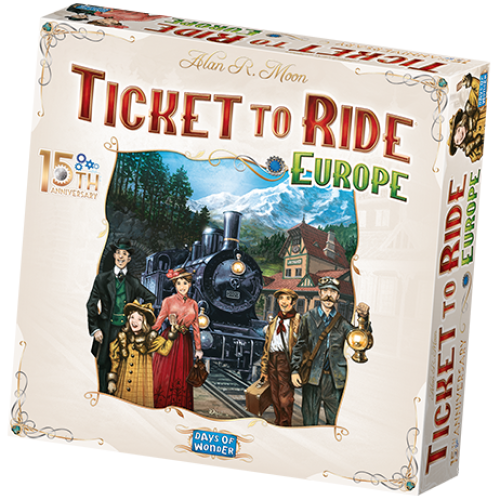 Ticket to Ride Európa 15. jubileumi kiadás