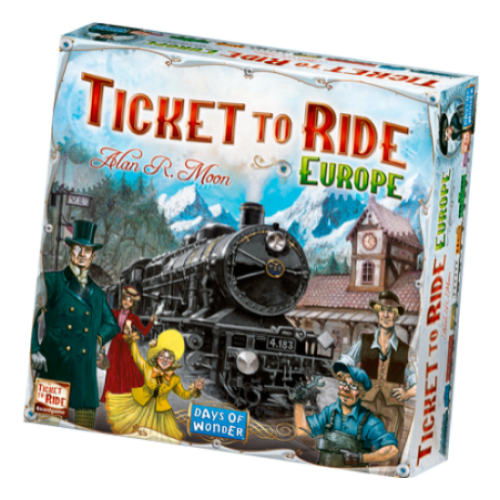 Ticket to Ride: Europe (angol) társasjáték