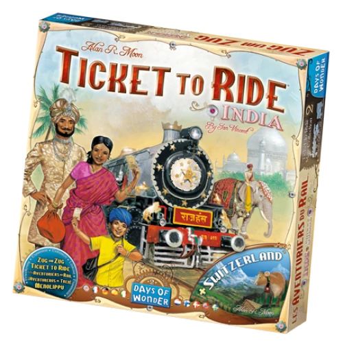 Ticket to Ride India &amp; Switzerland