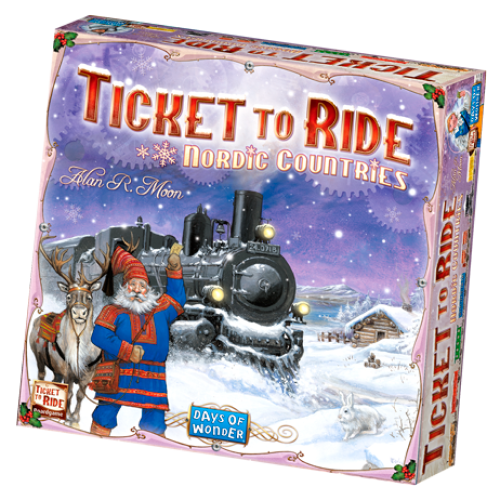 Ticket to Ride: Nordic Countries (angol) társasjáték