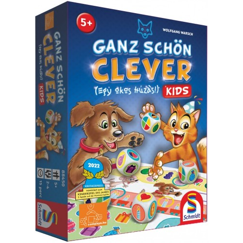 Ganz schön clever KIDS (Egy okos húzás!) társasjáték