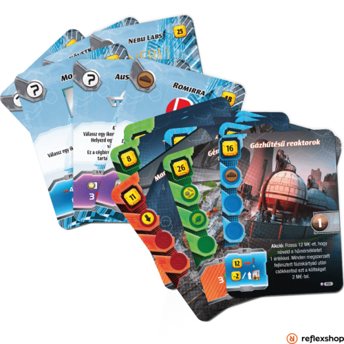 2. limitált promóciós kártyacsomag az Árész expedíció társasjátékhoz 
