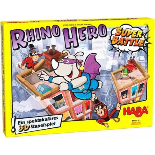 Rhino Hero - Állati Csete-Paté társasjáték