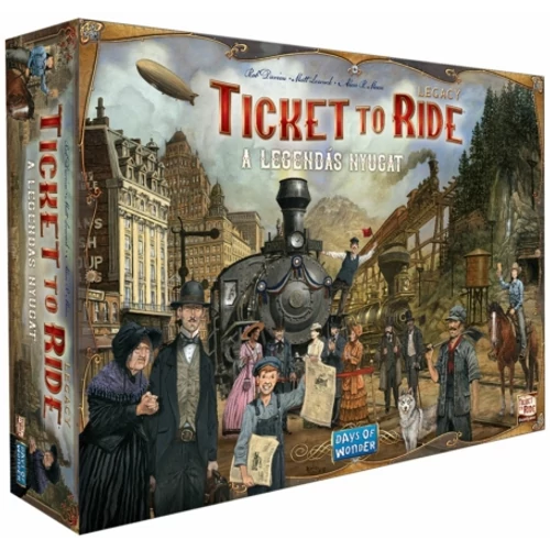 Ticket to Ride Legacy - A legendás nyugat