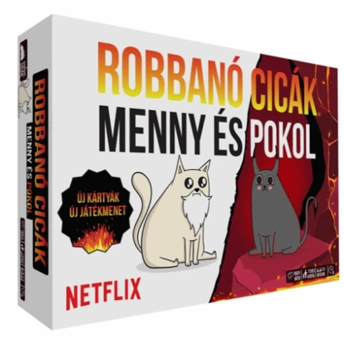 Robbanó cicák - Menny és pokol társasjáték