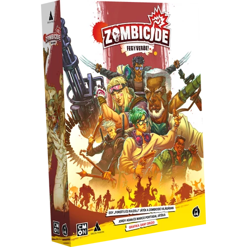 Zombicide: Fegyverbe!  társasjáték