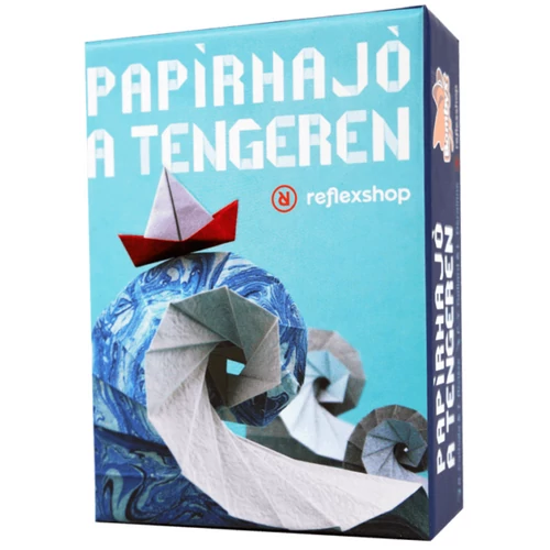 Papírhajó a tengeren társasjáték