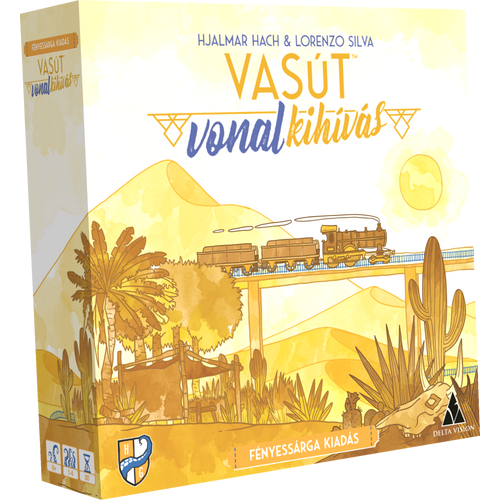 Vasútvonal kihívás: Fényessárga Kiadás társasjáték