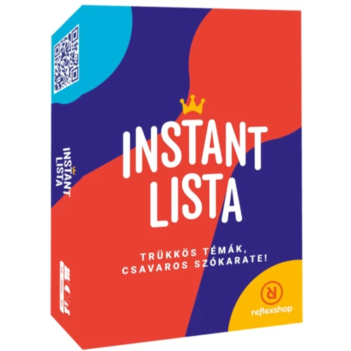 Instant lista társasjáték