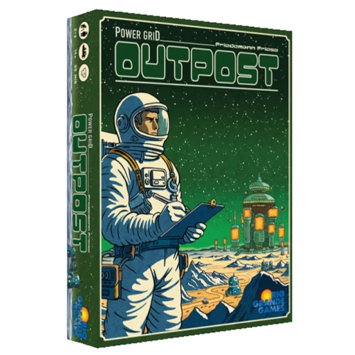 Power Grid: Outpost (angol/német kiadás) társasjáték