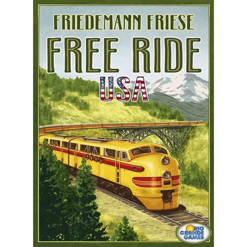 Free Ride USA (angol) társasjáték