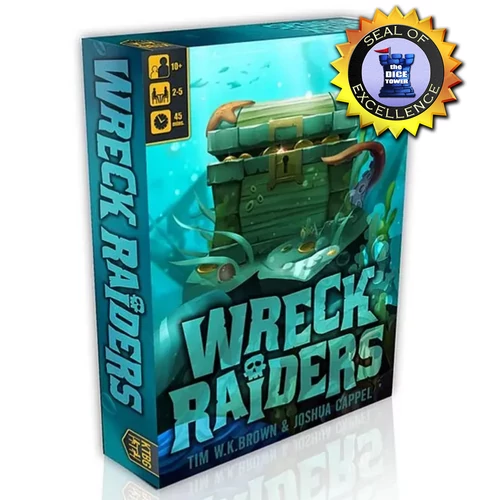 Wreck Raiders (magyar szabállyal) társasjáték