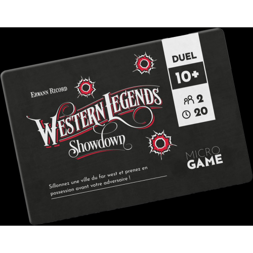 Western Legends: Showdown (angol) társasjáték