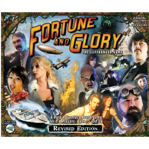 Fortune and Glory: The Cliffhanger Game (angol) Revised Edition társasjáték