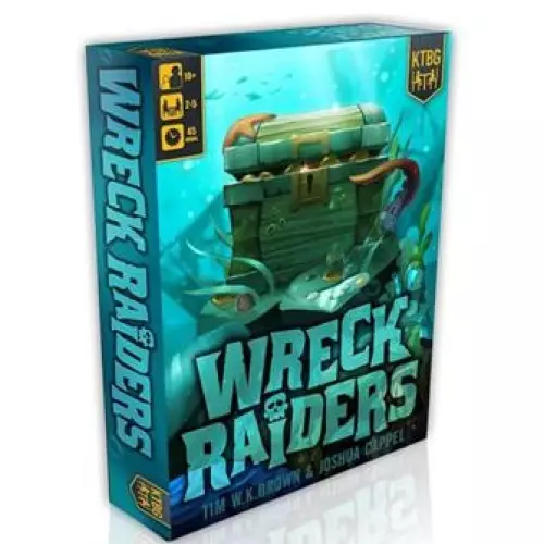 Wreck Raiders (nyomtatott magyar szabállyal) társasjáték
