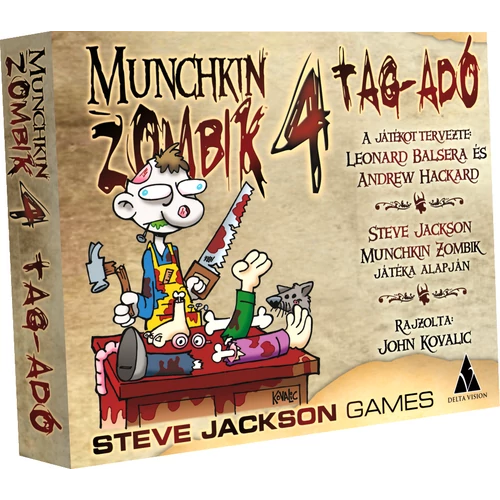 Munchkin Zombik 4 - Tag-adó