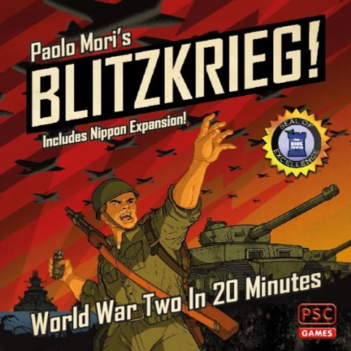 Blitzkrieg!: World War Two In 20 Minutes (nyomdai magyar szabállyal) társasjáték