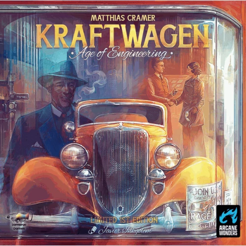 Kraftwagen: Age of Engineering (angol) társasjáték