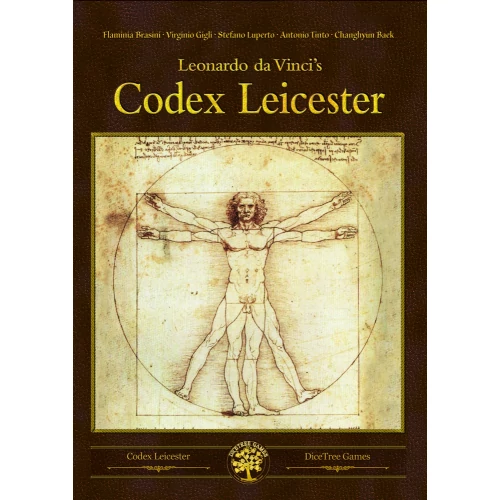 Leonardo da Vinci's Codex Leicester (angol) társasjáték