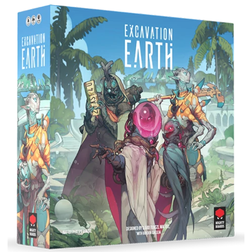 Excavation Earth (angol) társasjáték