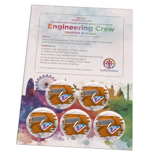 On the Underground: Engineering Crew (angol) kiegészítő