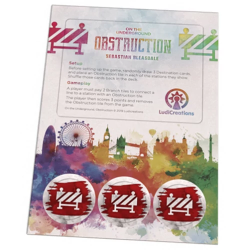 On the Underground: Obstruction (angol) kiegészítő
