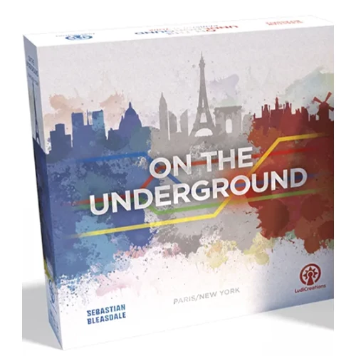 On the Underground: Paris/New York (angol) társasjáték