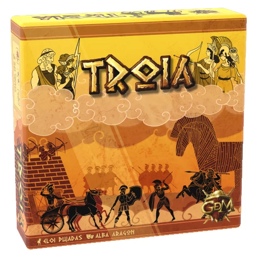 Troia (nyomtatott magyar szabállyal) társasjáték