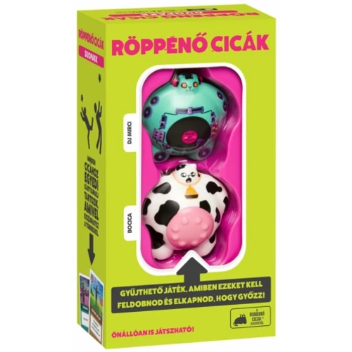 Röppenő cicák: Duopakk - Bocica és Dj Mirci társasjáték