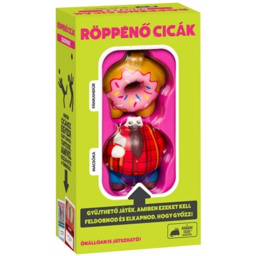 Röppenő cicák: Duopakk - Macsóka és Fánkandúr társasjáték