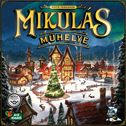 A Mikulás műhelye (magyar nyelvű retail kiadás) társasjáték