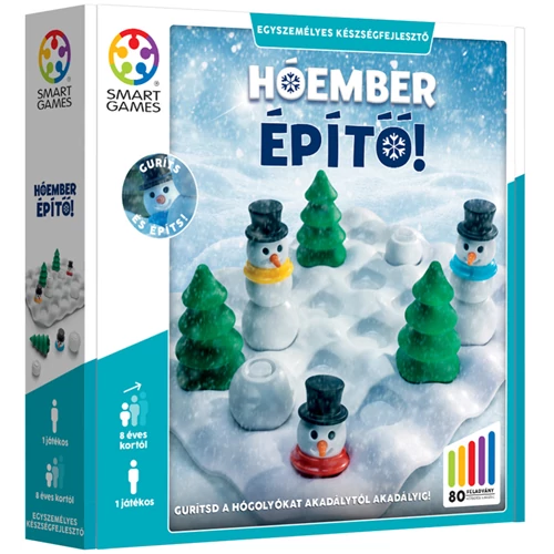 Hóember építő! logikai játék