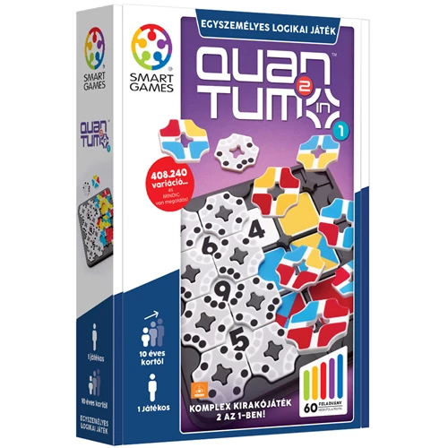 Quantum - 2 az 1-ben Puzzle logikai játék