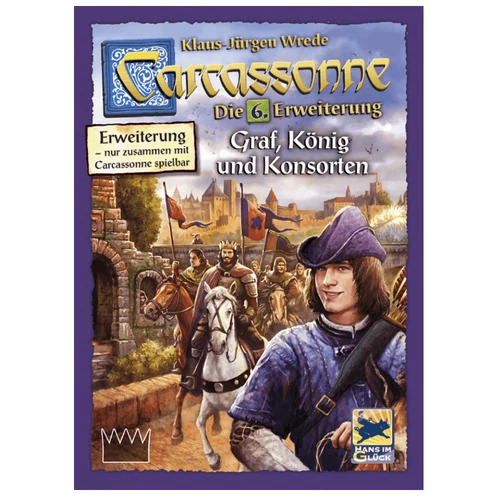 Carcassonne 6. - Gróf, Király és Szentély (német, letölthető magyar szabállyal) kiegészítő