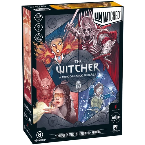 Unmatched: The Witcher - A birodalmak bukása társasjáték