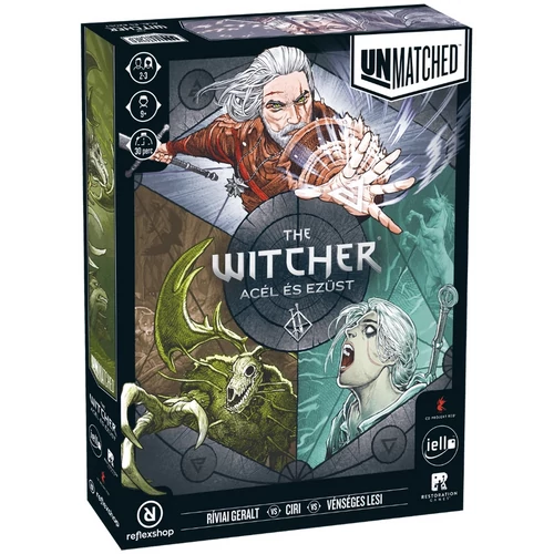 Unmatched: The Witcher - Acél és ezüst társasjáték