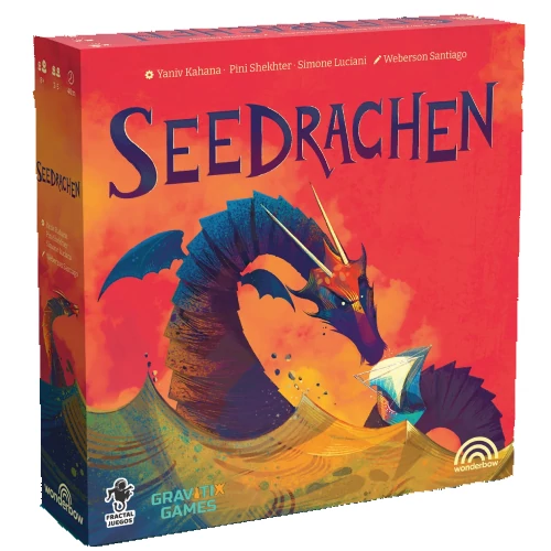Sea Dragons (német kiadás, letölthető angol szabállyal) társasjáték