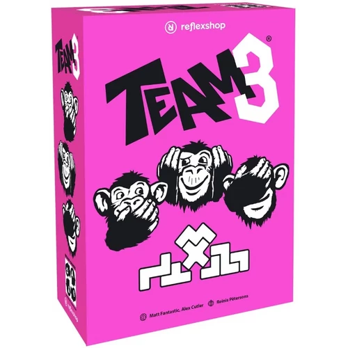 TEAM3 (rózsaszín) társasjáték