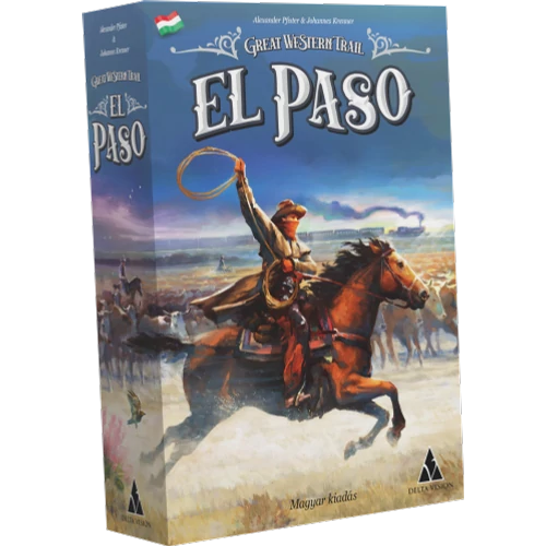 A nagy western utazás: El Paso társasjáték