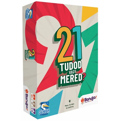 21: Tudod vagy mered? Társasjáték