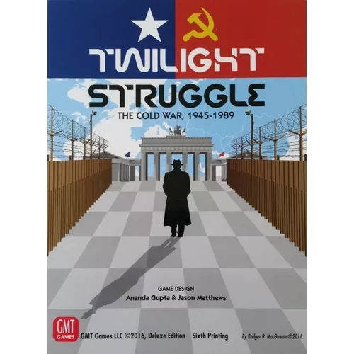 Twilight Struggle Deluxe Edition (angol, kinyomtatott magyar szabállyal) - bontott játék