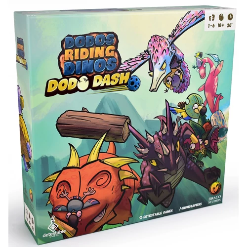 Dodos Riding Dinos: Dodo Dash (angol) társasjáték