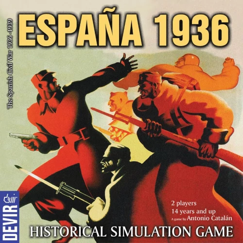 España 1936 (angol) társasjáték