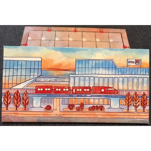 Railroad Ink: Promo Board #2 – Red Train (angol) kiegészítő