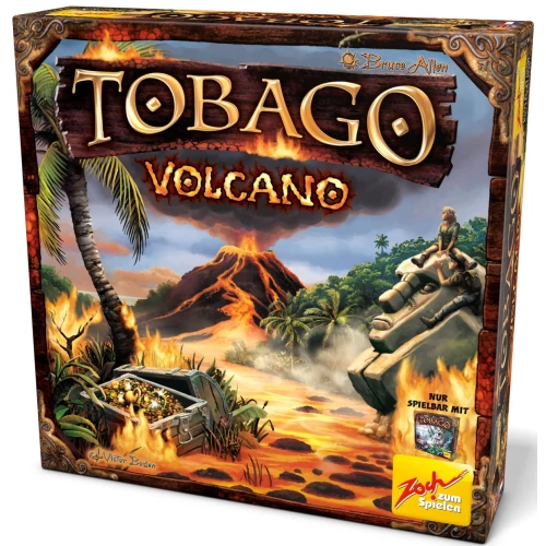Tobago: Volcano (letölthető magyar szabállyal) kiegészítő
